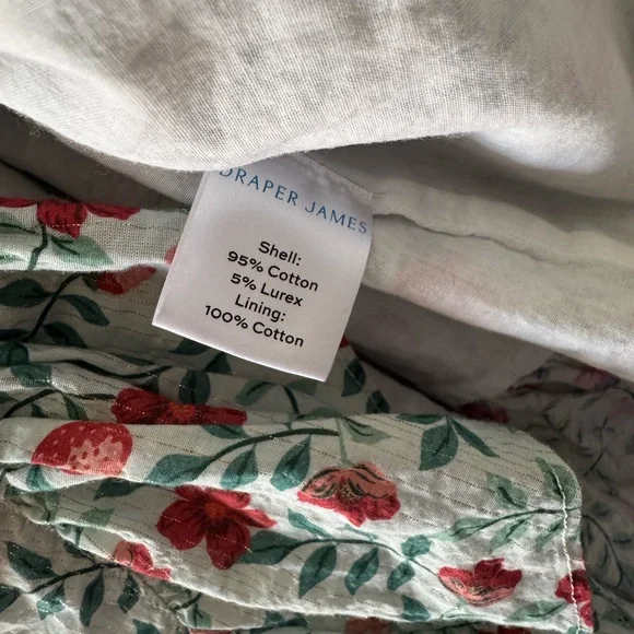 DRAPER JAMES “Reba” Wrap Mini Dress in Strawberry Fields Floral - Picture 11 of 11